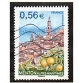 FRA 2009 56c 'MENTO -ALPES MARITIMES' FINE USED...