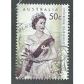 AUS 2004 50c '50TH ANN OF ROYAL TOUR' FINE USED...