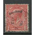 GB 1912 - 24 KGV 1d Red shades Wmk 100. ( B226 )