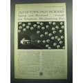 1931 Bell Telephone Ad - Out-of-Town Sales Incr...
