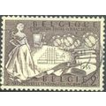 Belgium 1955 - SG1556 - 2f purple - Textile Ind...