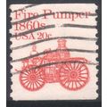 USA 1980 - SG1879 - 20c red - Amoskeag Fire Pum...