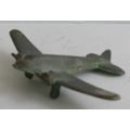 VINTAGE metal ' AIRPLANE ' small ( 1930s )