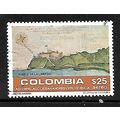 COLOMBIA 1983 25p LIBERTY FORT SG 1680 FINE USED