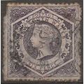 New South Wales 1864 SG165 6d Purple Perf 12 Go...