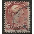 Canada 1889 SG107 6d Deep Chestnut Good/Fine Us...