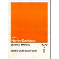HARLEY-DAVIDSON ELECTRA GLIDE SUPER GLIDE SERVI...