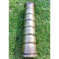 A Brass World War Two Trench Art Vase made from...