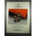 1983 Saks Fifth Avenue Raymond Weil Utopia Watch Ad