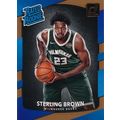 2017-18 Donruss Rated Rookie 165 Sterling Brown...