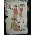 Butterick 9252 Girl's Skirt, Pants, Shorts, Shi...