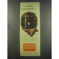 1954 Lockheed Brakes Ad - Our future is not in the stars