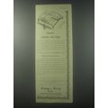1954 Army & Navy Stores Roof Rack Ad - More room on top