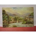 BEDDGELERT by L.M.Long, GWYNEDD, WALES ..unused...