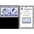 1010, Mint NH Superb 3¢ With Graded 98 PSE Cert...