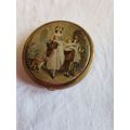 RARE VINTAGE LAVENDER SELLER POWDER COMPACT BY ...