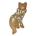 Sew on Cat Patch Embroidered Cat in a Jumper 24...