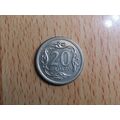 Poland 2010 20 Groszy Coin