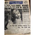 VINTAGE ORIGINAL DAILY GRAPHIC & SKETCH NEWSPAP...