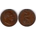 Great Britain. William IV. Farthing 1834. Rim n...