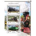 NIGER 2015 SHEET MNH STEAM TRAINS TRENES TRAINS...