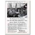 SHELL PETROLEUM PRODUCTS 1934 no chemical test ...