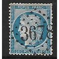 FRANCE 1872 25c DEEP BLUE SG 207 ? FINE USED