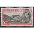 Ascension 1949 SG41c 2d Black & Scarlet Perf 14...