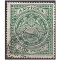 Antigua 1917 SG42 1/2d Blue-Green Wmk Multi Cro...