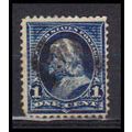 Used 264 1c Benjamin Franklin Barely Clears RA1030