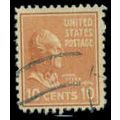 Used 815 10c John Tyler Just Clears M07941