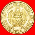 CORNUCOPIA: PERU ★ 1/2 SOL DE ORO 1976!★LOW STA...
