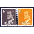 España. 1980. Mi # 2450 / 51. Serie Basica. Rey...