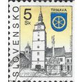 SLOVAKIA, Trnava, yellow 1998, Sk5