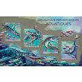 CENTRAL AFRICA 2014 SHEET MNH PREHISTORIC WATER...