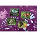 CENTRAL AFRICA 2014 SHEET MNH BUTTERFLIES INSEC...