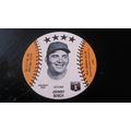 1981 MSA Disc Blank Back Johnny Bench Excellent...
