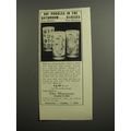 1952 The Maramor Poodle Glasses Ad - Oh! Poodles in the Bathroom