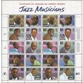 Jazz Musicians Sheet of Twenty 32 Cent Postage ...