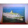 NEWCASTLE TO SWEDEN FERRY SHIP unused postcard ...