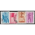 1963 4 different values - #1013 fine used (o)