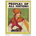 SLOVAK BRIDE FROM CZECHOSLOVAKIA, BOOK ILLUSTRA...
