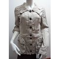 MARC CAIN SPORTS SAND MULTI JACKET UK 8 £379 BNWT