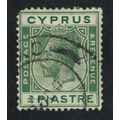 Cyprus George V ¾ Piastres Def 1921 Canc SG#105
