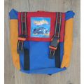 Vintage Hot Wheels Kids Rucksack Bagpack Bag Bl...