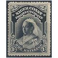 Niger Coast Prot 1894 SG56a 1s Black P13.5x14 M...
