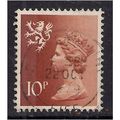 Scotland GB 1976 10p Orange Brown Machin SG S29...