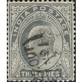 INDIA, King Edward VII, definitive, grey 1902, ...