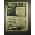 1944 WWII International Nickel Ad - Clearing Jungles