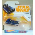 HOT WHEELS STAR WARS ' yellow card ' Han's Speeder